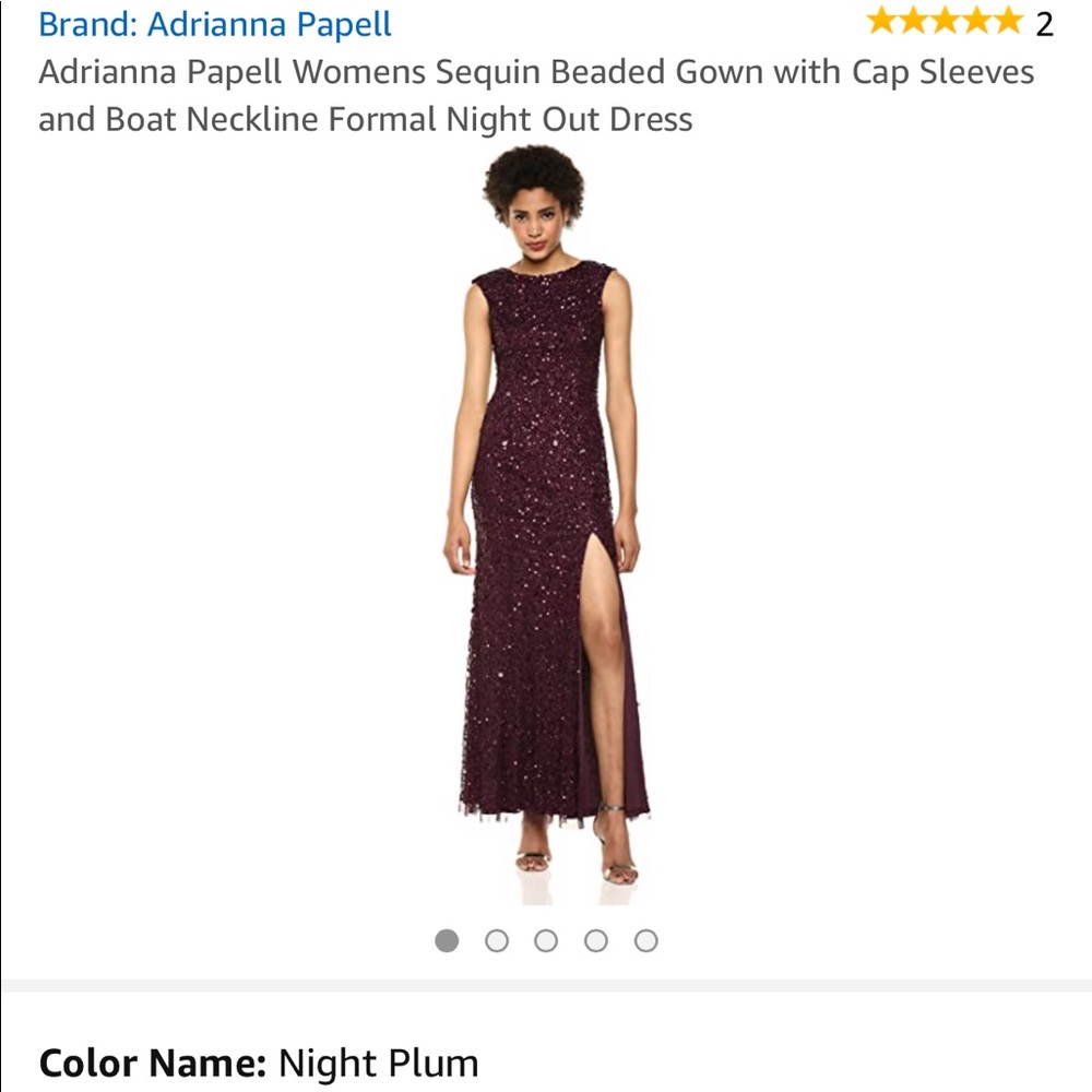 BNWT Adrianna Papell Gown Size 6